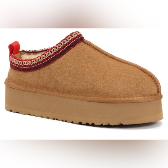 Women's Platform Slippers Mini Boots Tasman Slippers - Size 42 / US 9 - Picture 2 of 11